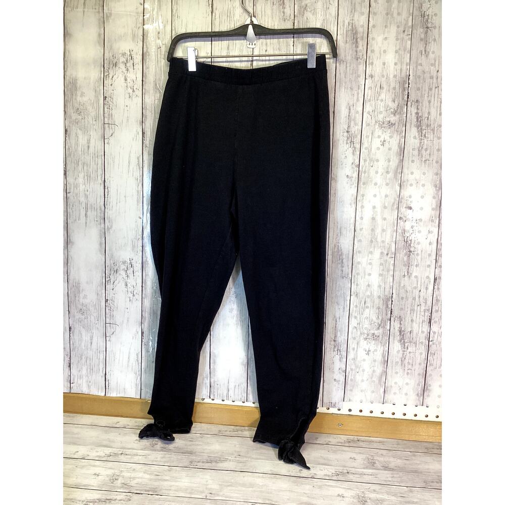 Authentic ModCloth x Collectif Black Trousers, Women's Size L